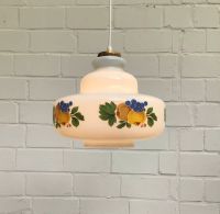 Opaline 70er DDR Vintage Pendelleuchte florale Hängelampe Berlin - Biesdorf Vorschau