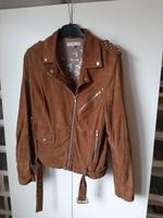 Sandro Ziegenvelour Lederjacke Cognac 36/38 Baden-Württemberg - Brühl Vorschau