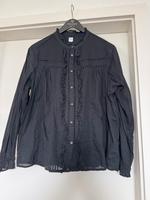 Gap L schwarz Damenbluse Rüschen 100%baumwolle Innenstadt - Köln Altstadt Vorschau