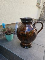 Großer Keramikrug ca 40 cm Krug Vase Vintage retro Thüringen - Erfurt Vorschau