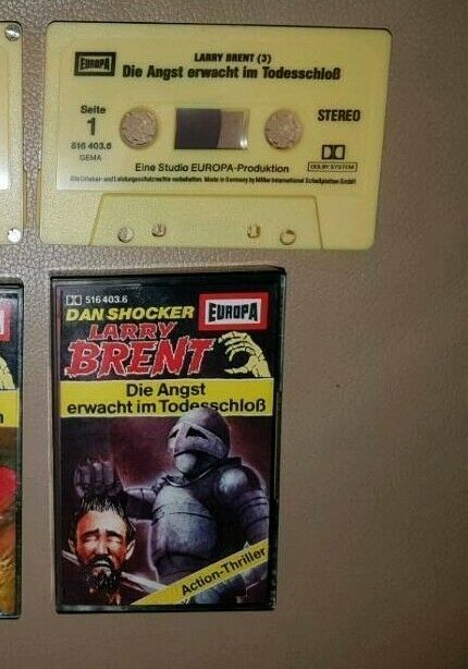 1 Dan Shocker Kassette Larry Brent # 3 1983 Vintage in Edemissen