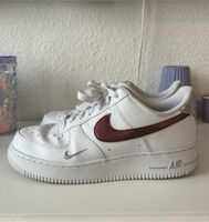 Nike Air Force 1 ‘ 07 Weiß Rot Silber 40 sneaker Schuhe Essen - Schonnebeck Vorschau