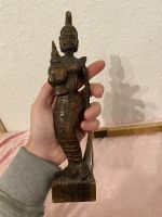 Antike asiatische Holzfigur - Frau - Göttin - chinesische Figur Wuppertal - Elberfeld Vorschau