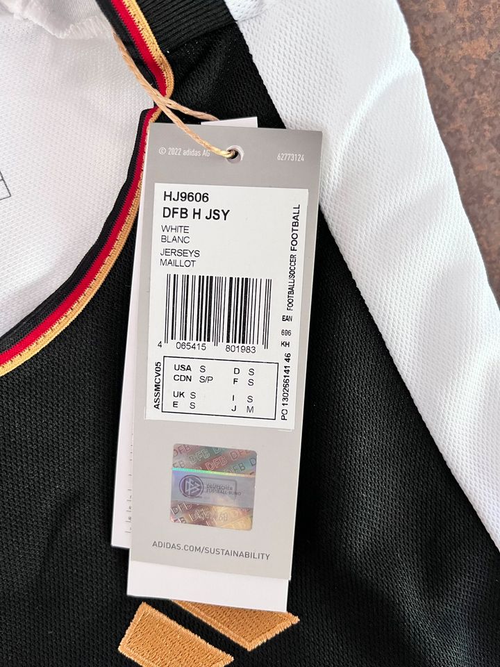 Adidas DFB Deutschland Trikot Damen weiß in Petershagen