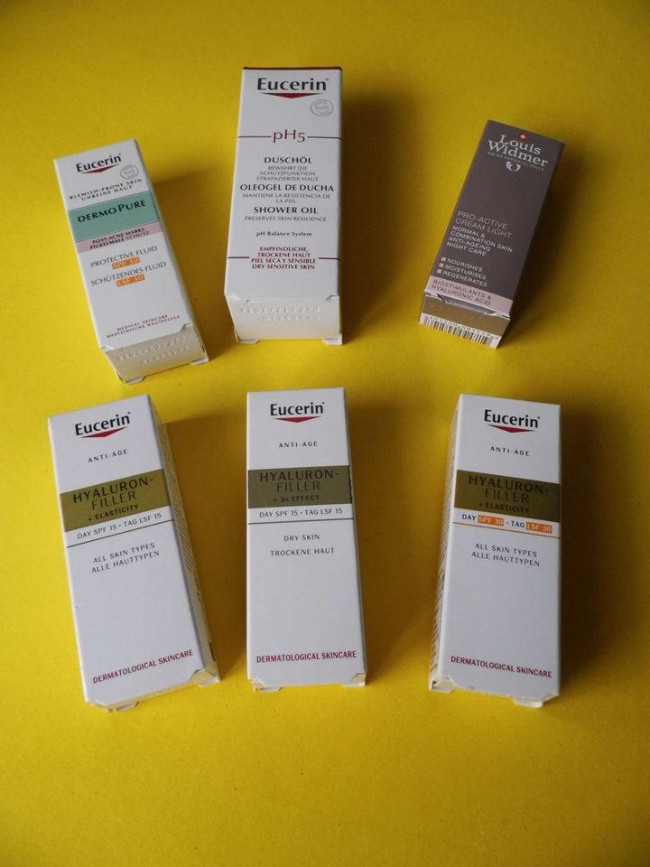 6x Proben Eucerin Louis Widmer Anti Age Dermo Pure Duschöl in Frankfurt am Main