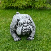 Bulldogge Steinfigur Hund Frostfest Steinguss Gartenfigur Rostock - Reutershagen Vorschau