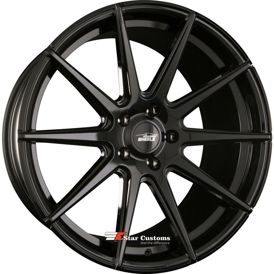 21 Zoll Elegance Wheels E1 Alufelgen 5x114,3 Felgen für Ford Mustang LAE GT Shelby 500 USA US Challenger CONCAVE in Hagen