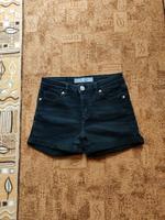 Amisu Jeans/ Short schwarz Gr. 36 Sachsen - Grimma Vorschau