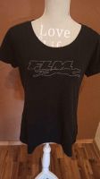 "FLM" T-Shirt Damen ❤Gr. L mit Glitzerdruck Saarland - Saarlouis Vorschau