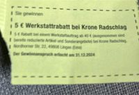 Tausche Rabatt bei Krone Radschlag Niedersachsen - Emsbüren Vorschau