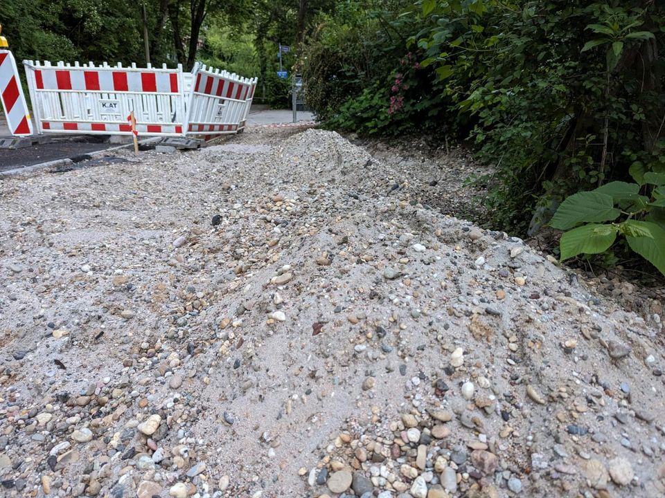 Sand - Kiesgemisch in Karlsruhe