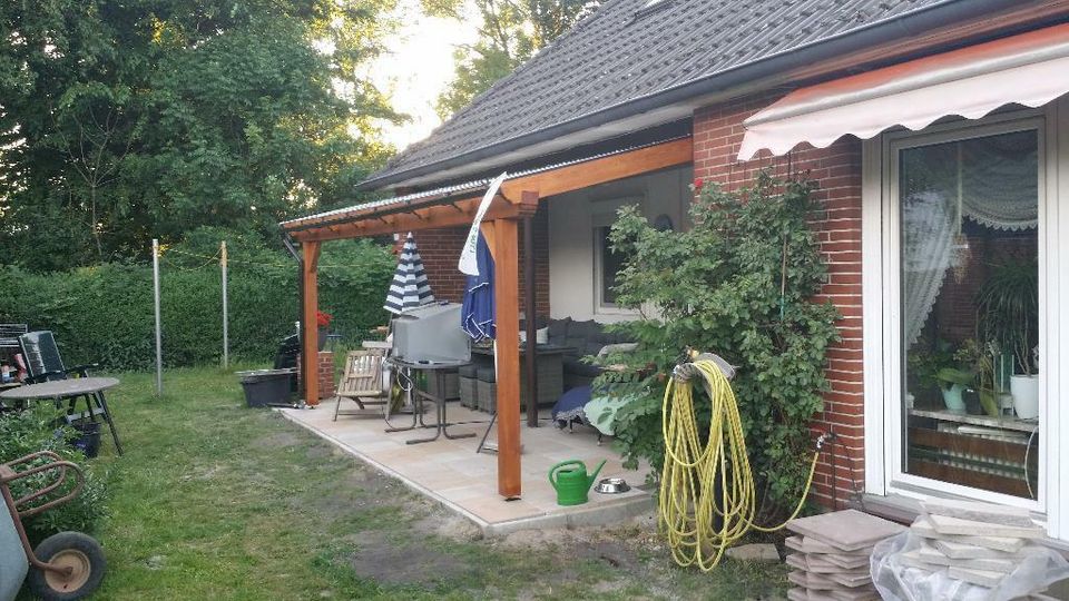 Terrassendach Carport Terassendach Stegplatten Wintergarten Holz in Grevenbroich