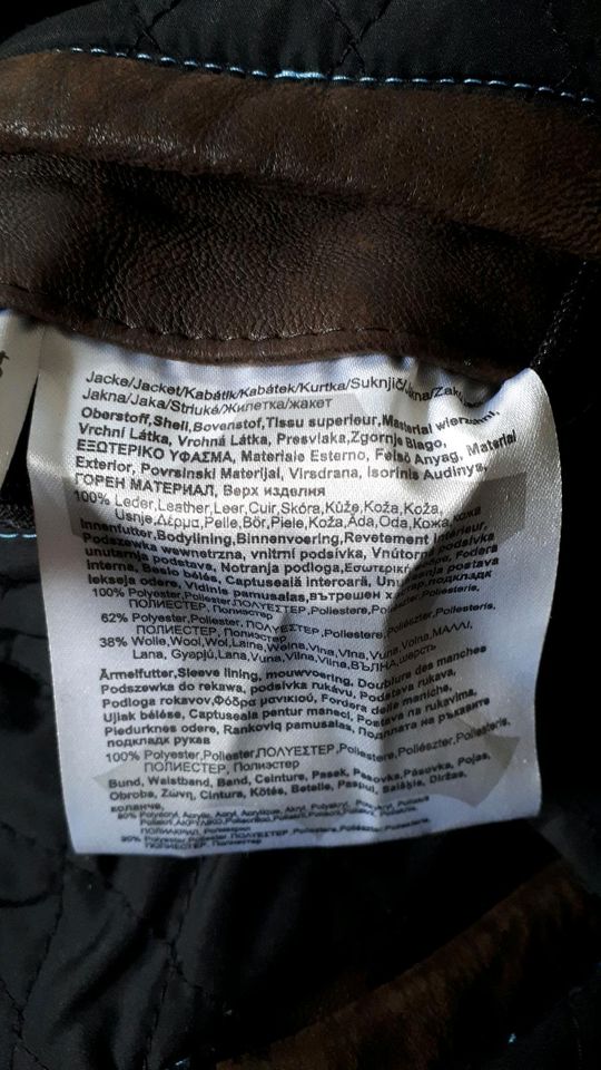 Lederjacke Jacke Leder von Chevirex Größe 54 leicht gefüttert in Hessen -  Bischoffen | eBay Kleinanzeigen ist jetzt Kleinanzeigen