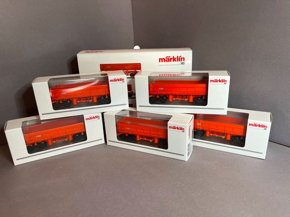 Märklin H0 48457 Seitenkippwagen-Set Bauart Eamos in Memmingen