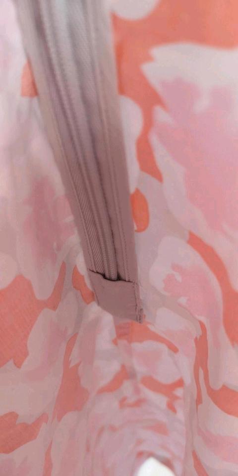 COS Bluse floral blumig orange rosa grau Shirt Top Oberteil in Mainz