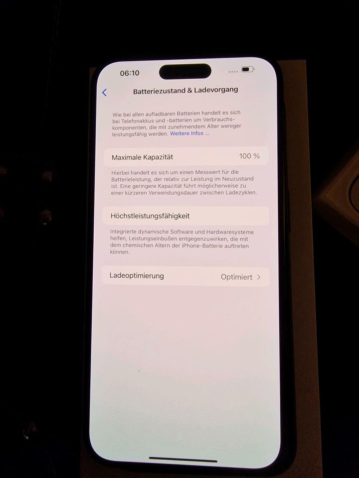 Apple iPhone 15 pro max 256gb black neuwertig mit Rechnung in Leipzig