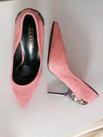 Schuhe❗NEU❗Pumps Absatz Highheels Damen rosa Rauhleder Sachsen - Striegistal Vorschau