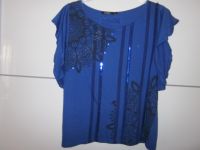 neu Shirt blau Desigual XS oversize Pailetten S M Rheinland-Pfalz - Bruchmühlbach-Miesau Vorschau