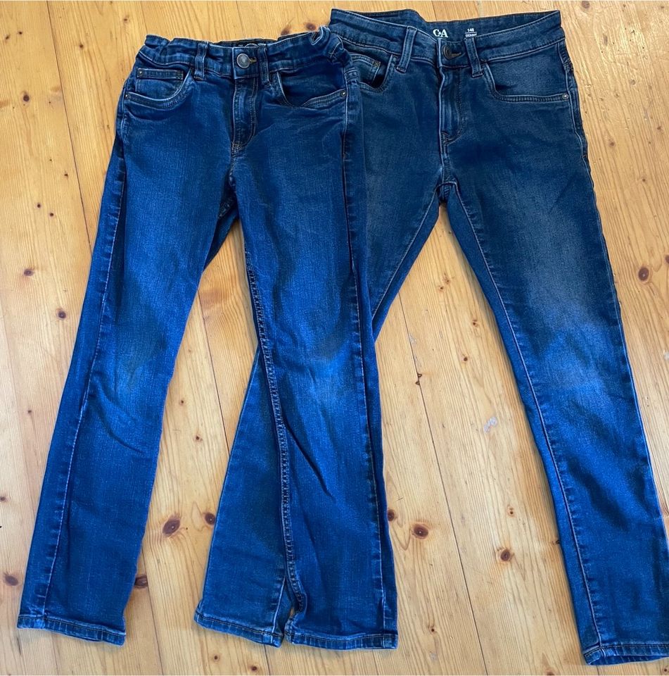 Zwei Jeans Hosen Gr. 146 C&A in Pirmasens