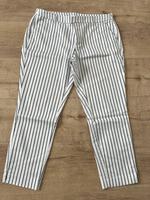 C&A Damen Hosen, Gr. 40, weiß blau gestreift Niedersachsen - Geestland Vorschau