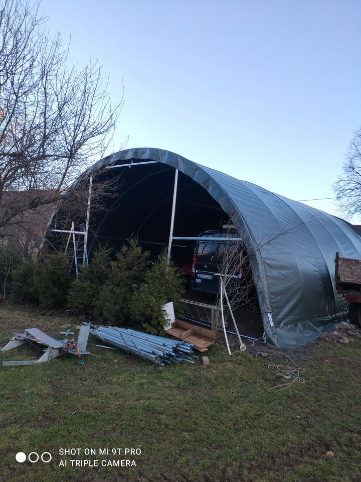 ⚡️ FINANZIERUNG ⚡️ Sie möchten auf Raten kaufen? Kein Problem! - Jetzt Wunschfinanzierung anfragen & Rundbogenhalle liefern lassen - Regenschutz Kälteschutz Sonnenschutz Garage Carport Gartenzelt neu in Hamburg