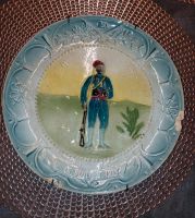 Militaria Teller Keramik 1913 Tirailleurs Senegalais Bayern - Schongau Vorschau