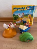 Playmobil 123  Bäuerin mit Hühner Bayern - Waltenhofen Vorschau