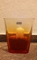 Hellorange Vase, Glas, Montana, Kerze, Windlicht Baden-Württemberg - Untermünkheim Vorschau