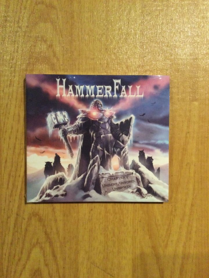 HAMMERFALL: Chapter V,  Unbent, Unbowed, Unbroken (originalverpa) in Wetzlar