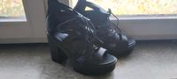 High Heels Plateau Stiefeletten Schnürschuhe Catwalk Harburg - Hamburg Marmstorf Vorschau