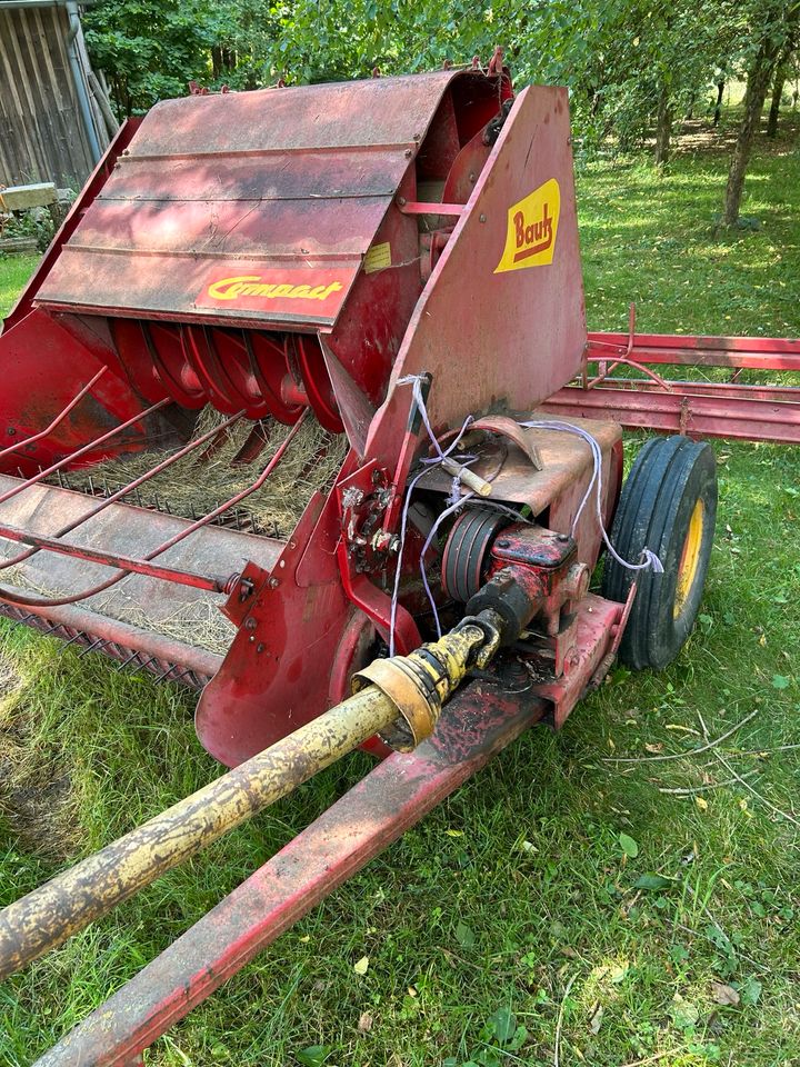 Claas / Bautz Heupresse in Weißdorf