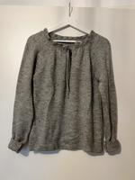 ♥ MANGO ♥ süßer Strick-Pullover Grau Gr. S Volants Nordrhein-Westfalen - Oelde Vorschau