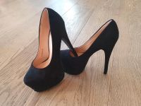 Tulipano High Heels Gr. 39 schwarz mit Glitzer Hessen - Königstein im Taunus Vorschau