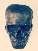 Totenkopf, Skull - Carving, Deko, Motorsäge, Art, Halloween Düsseldorf - Unterbach Vorschau
