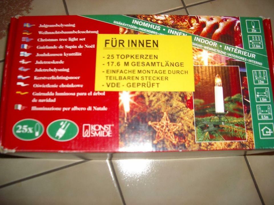 Konstsmide Weihnachtsbaumbeleuchtung in Südharz