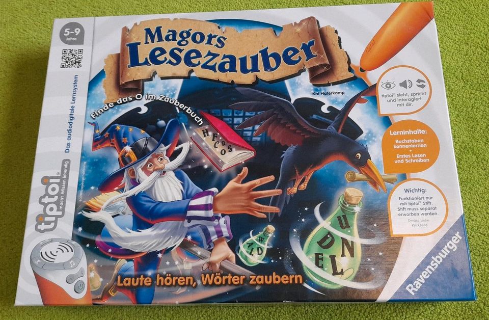 Tiptoi Spiel Magors Lesezauber in Zernitz