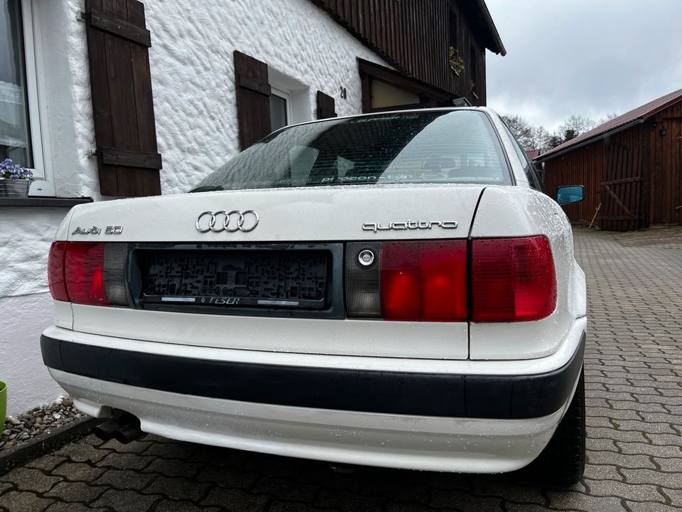 Audi 80 Quattro B4 mit Sperre, viele Neuteile TÜV, Ahk, in Gefrees