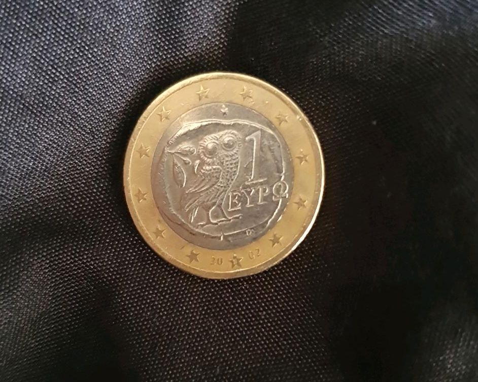 1 Euro Münze in Bochum