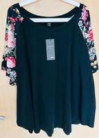 SHEIN Fit+ US 28/30 ca 5XL T-Shirt Sommershirt schwarz Blumen NEU Bayern - Sand a. Main Vorschau