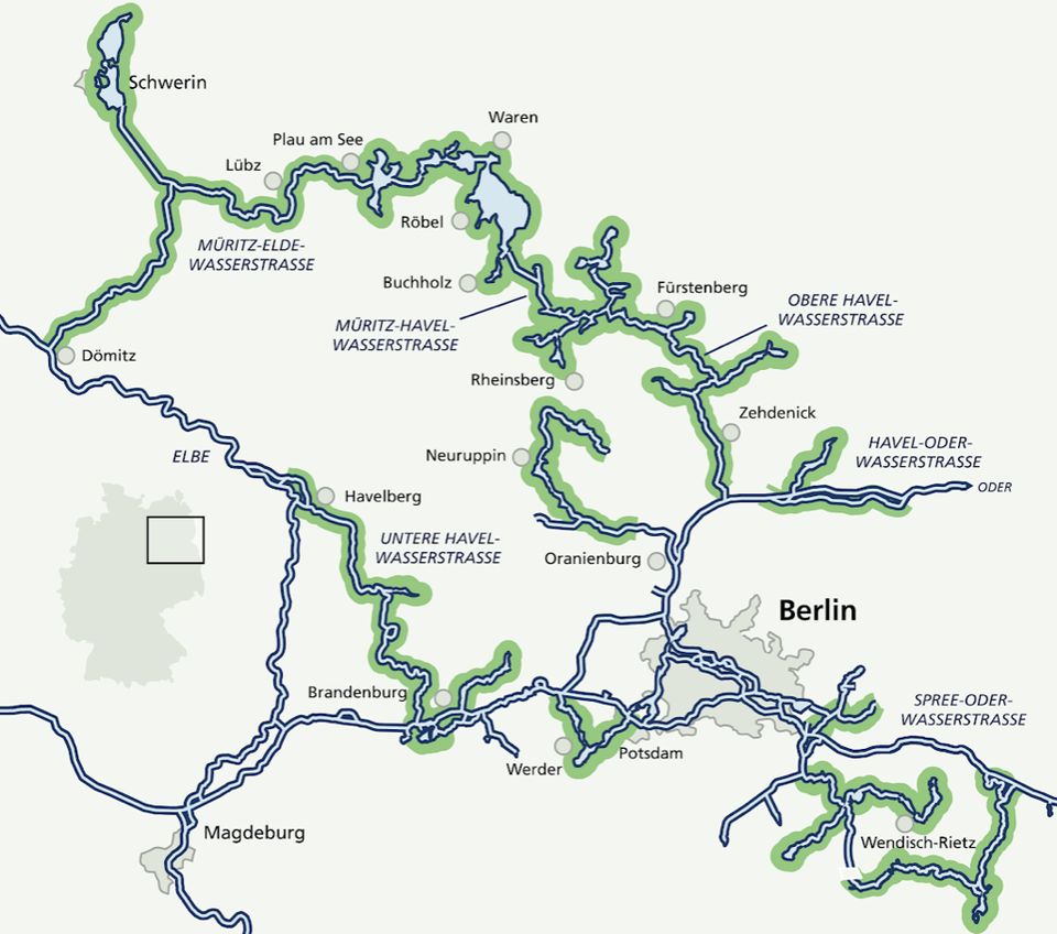 Buchen Sie Ihren unvergesslichen Bootsurlaub 2024 in Mecklenburg! in Warberg