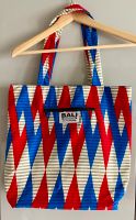 BALI TASCHE Shopping Bag Neu Baumwolle rot blau Indonesia Berlin - Köpenick Vorschau