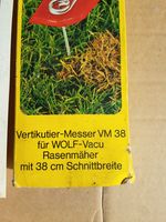 Vertikutiermesser VM38 für Rasenmäher von Wolf Garten (unbenutzt) Kr. München - Ottobrunn Vorschau