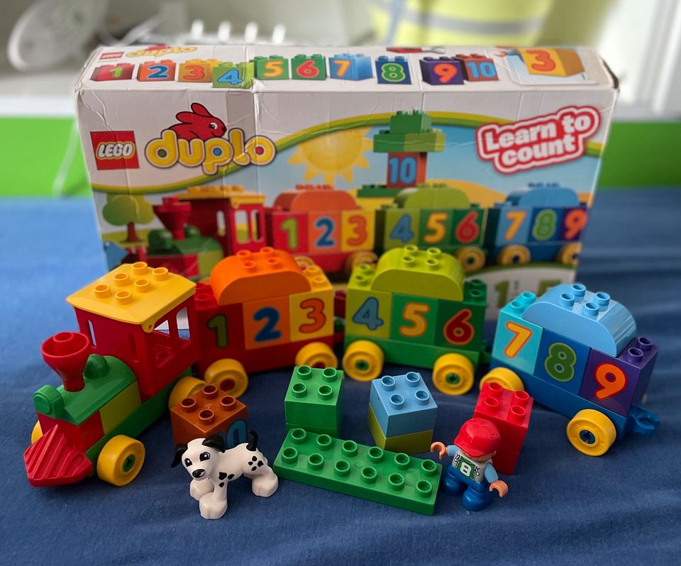 Lego Duplo Zahlenzug 10558 in Grünhainichen