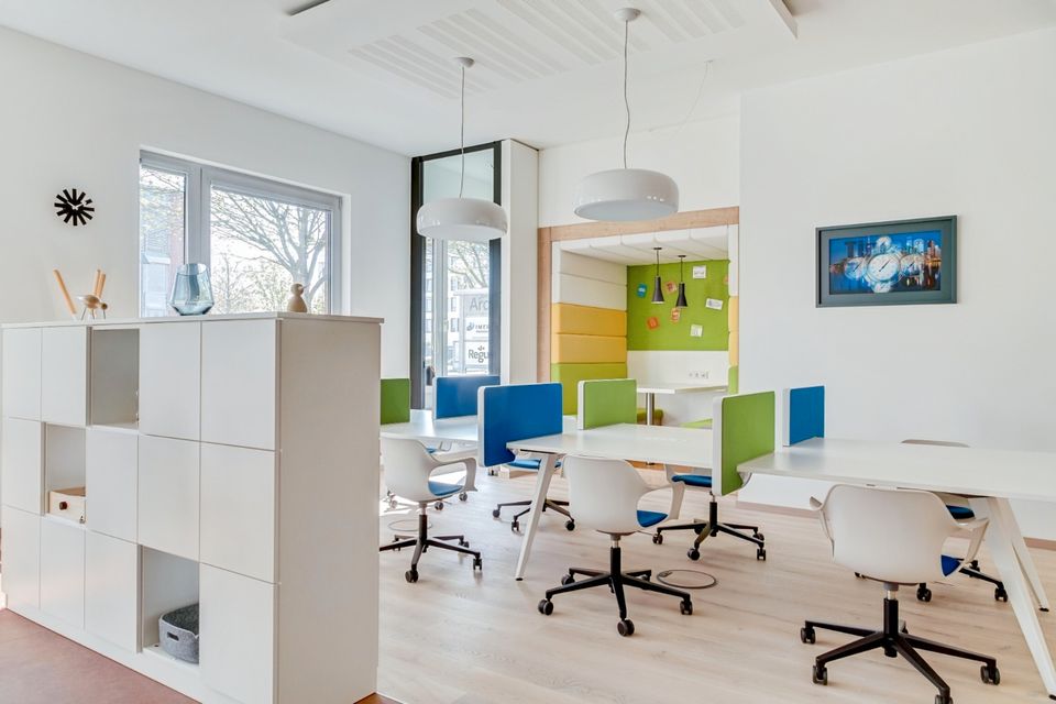 Coworking-Bereich in Regus Centro in Oberhausen