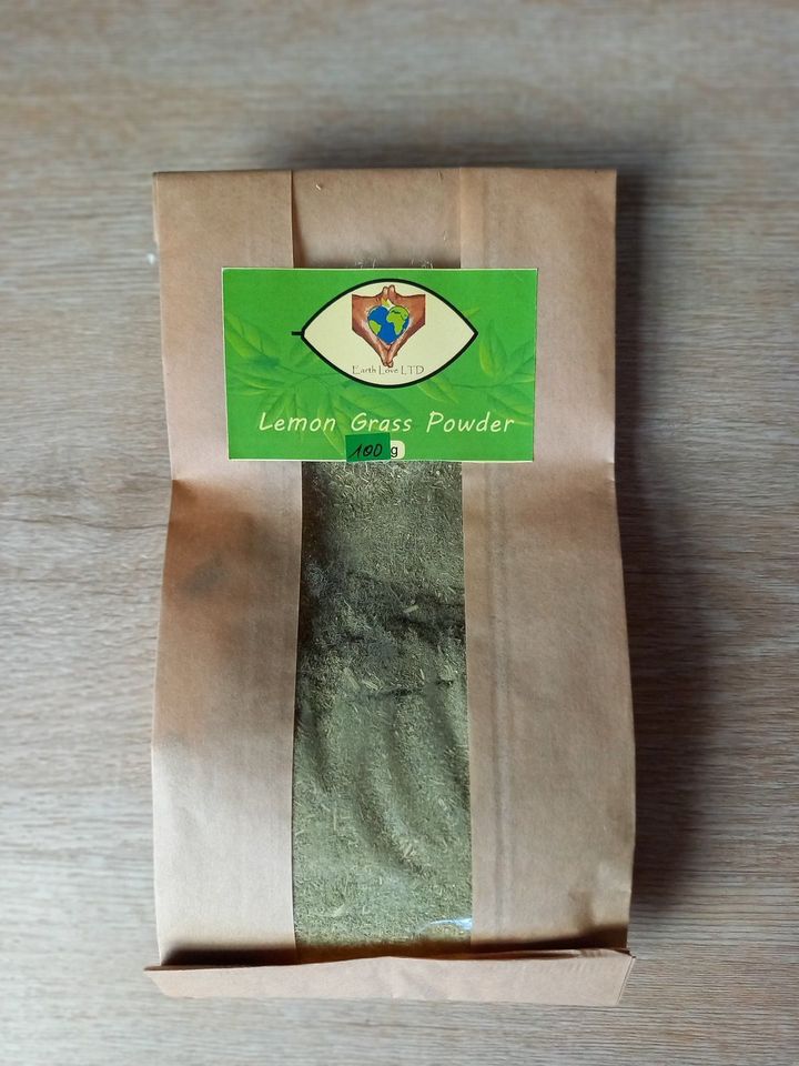 Zitronengras Pulver lemon grass 200 g BIO aus Kenia gesund lecker in Denzlingen