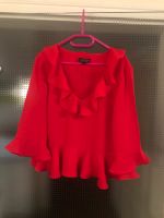 Topshop Bluse Shirt Volants rot Nordrhein-Westfalen - Lippstadt Vorschau