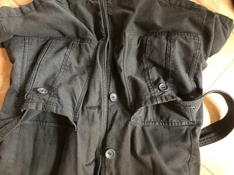 S.Oliver Jacke Mantel Parka mit Gürtel Gr.XL 44,46,48 in Bestensee