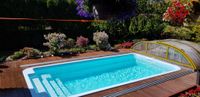 Gfk Schwimmbecken Set 6,10x3,00x1,50 Set mit Gegenstromanlage Lampen und Filter Dortmund - Innenstadt-West Vorschau