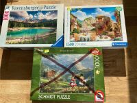 Verschiedene Puzzle mit je 1000 Teilen Rheinland-Pfalz - Hargesheim Vorschau