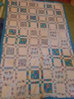 Handgemachte Quiltdecke , Baumwolle, ci.2,20m x 1,60 cm Berlin - Wilmersdorf Vorschau